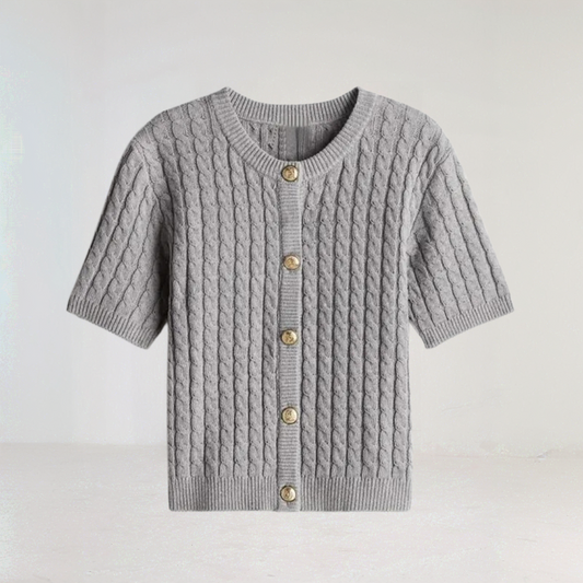 Modern Cable Knit Top afbeelding 2