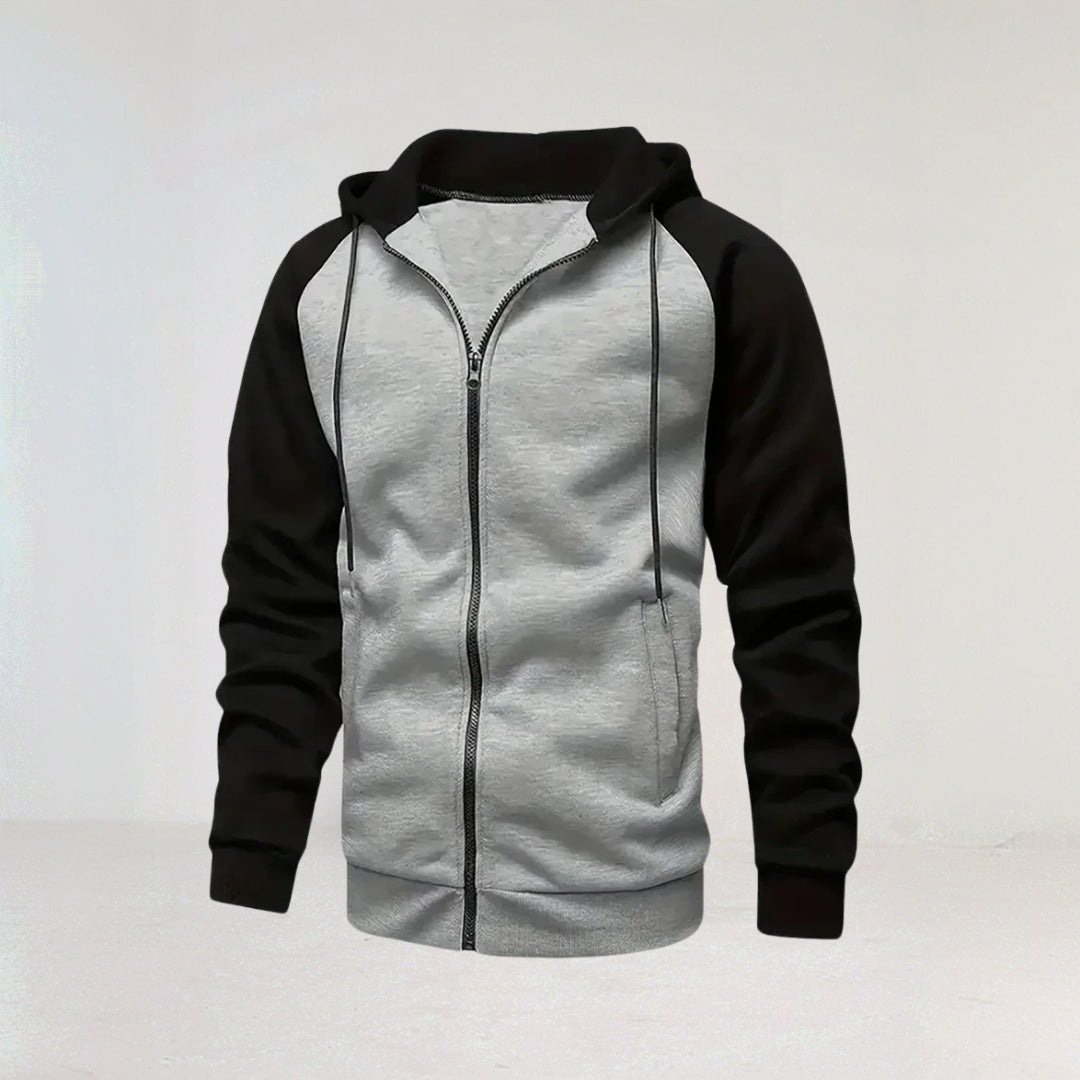 Zip-Up Hoodie for Men afbeelding 1