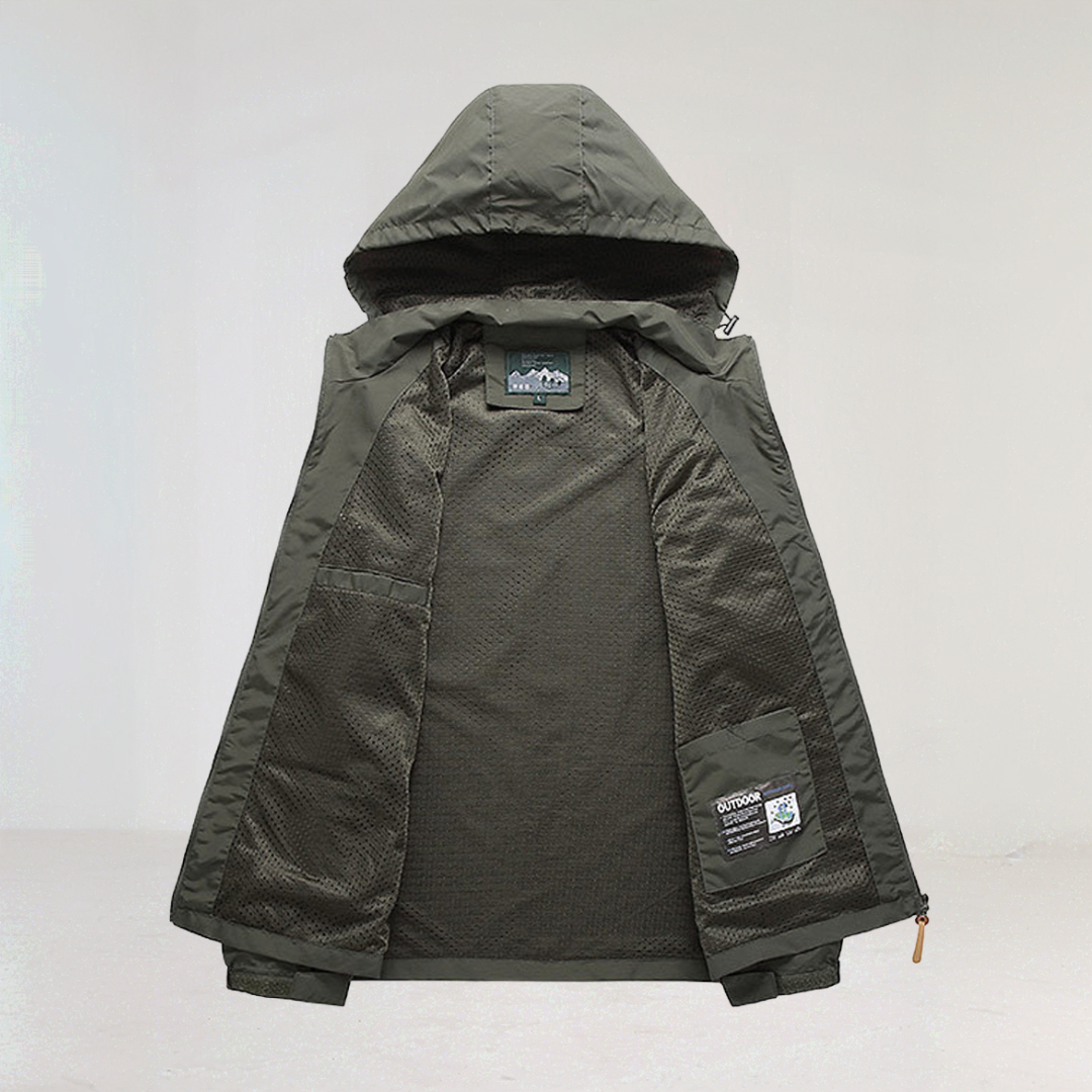 Lightweight Hooded Outdoor Jacket afbeelding 3