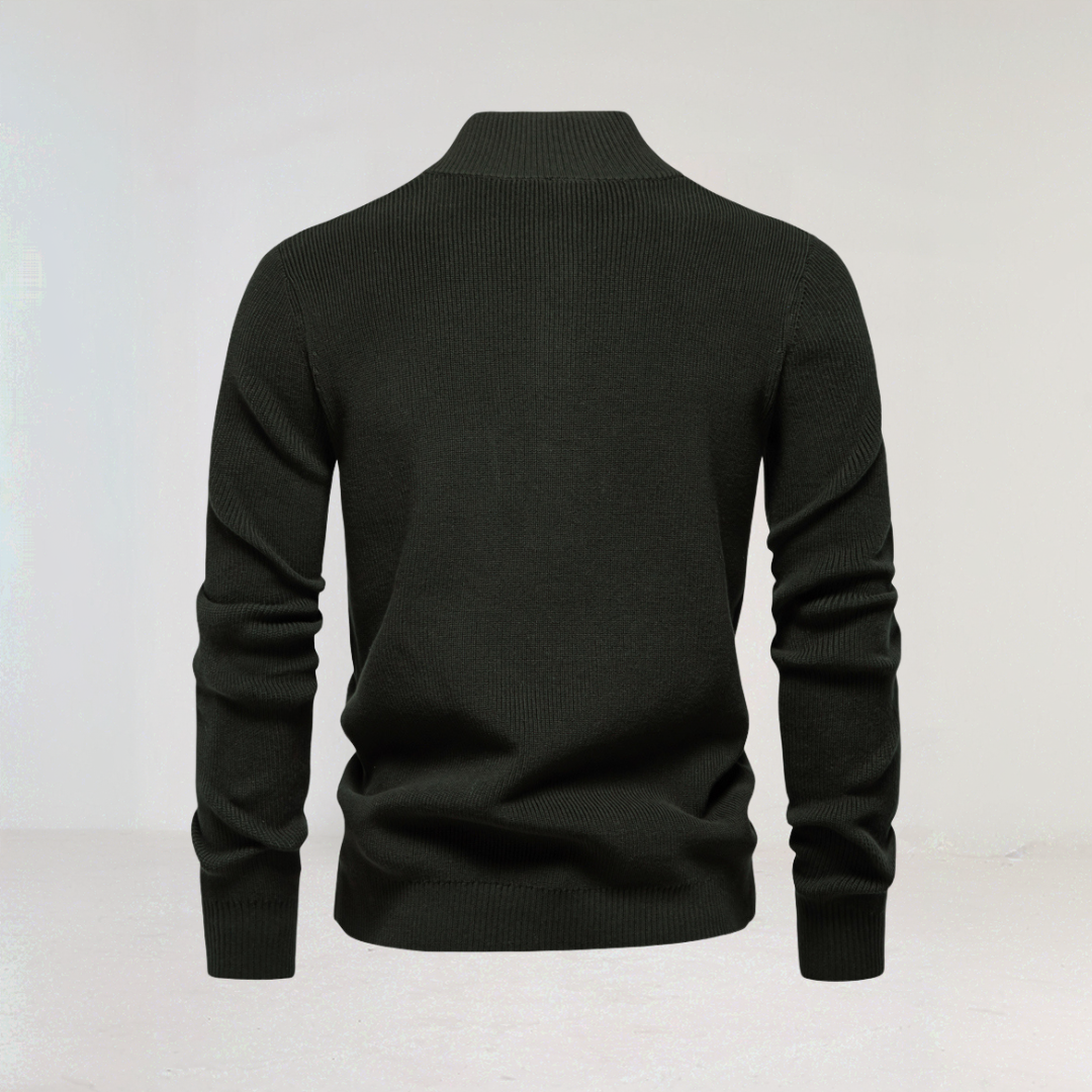 Men’s Classic Button Neck Sweater afbeelding 7