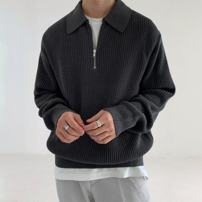 Men's Casual Half-Zip Sweater afbeelding 4