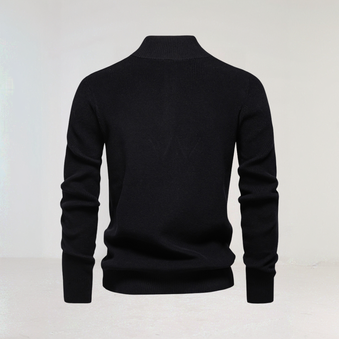 Men’s Classic Button Neck Sweater afbeelding 9