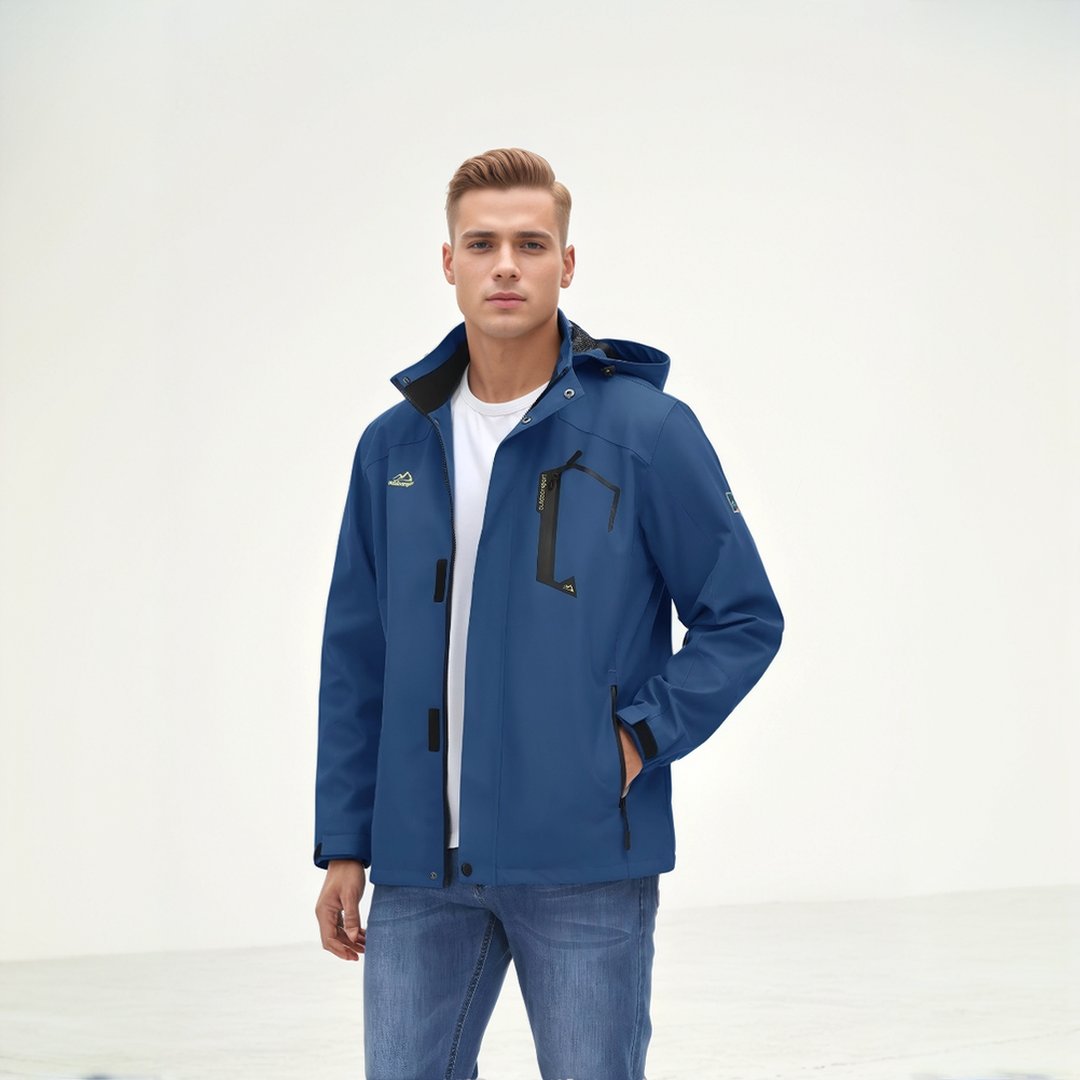 Men's Modern Outdoor Jacket afbeelding 11