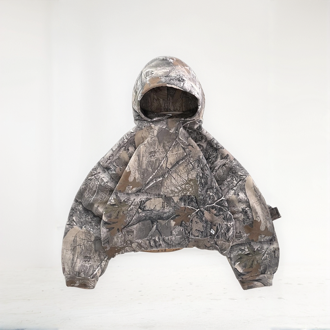 Unisex Camo Hoodie with Camouflage Pattern afbeelding 1